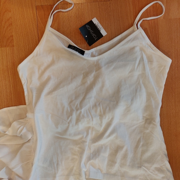 Unique White Tank Top - Picture 2 of 7